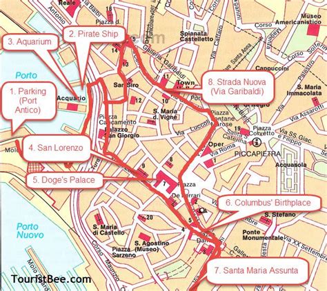 walking tours in genoa|Genoa: 2.